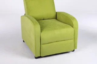 Fotoliu Recliner Premium, Confort Maxim, Design Elegant, Verde - imagine 11