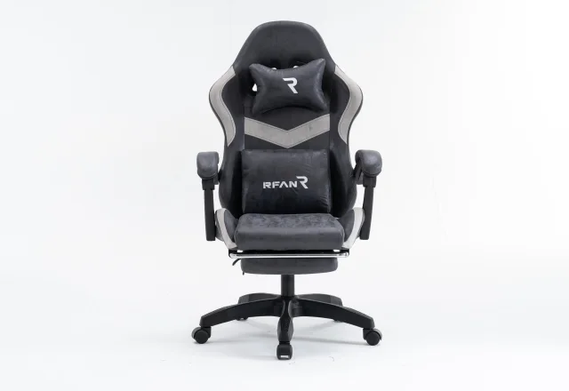 Scaun de gaming, Negru, 606 - imagine 3
