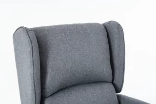 Fotoliu cu Masaj si incalzire, Recliner Electric, Gri Inchis - imagine 16