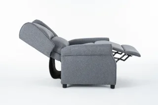 Fotoliu cu Masaj si incalzire, Recliner Electric, Gri Inchis - imagine 12