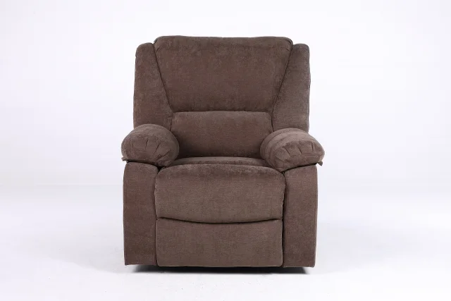 Fotoliu cu Masaj și Încălzire, Recliner Electric, Maro - imagine 3