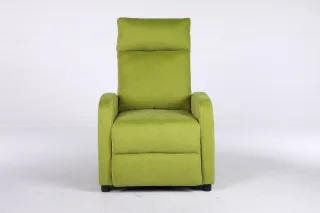 Fotoliu Recliner Premium, Confort Maxim, Design Elegant, Verde - imagine 3