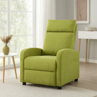 Fotoliu Recliner Premium, Confort Maxim, Design Elegant, Verde - imagine 2