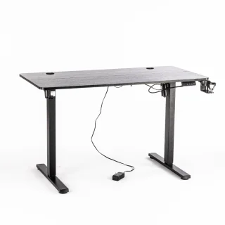 Birou de gaming, 506 negru, 120x60x73cm - imagine 10
