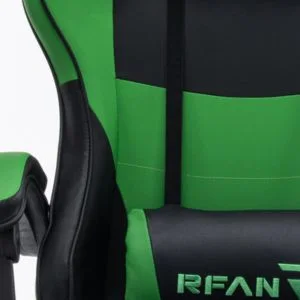 Scaun de gaming, Tron Thrones, Green-Black BOC-730 - imagine 6