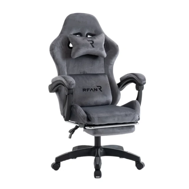 scaun de birou gri 607