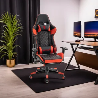 Scaun de gaming, GalacticGlide, Red WF-6039 - imagine 3