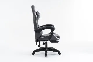 Scaun de gaming, Negru, 606 - imagine 14