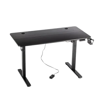 Birou de gaming, 506 negru, 120x60x73cm - imagine 9