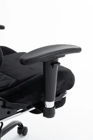 Scaun de gaming, Negru, 613 - imagine 11