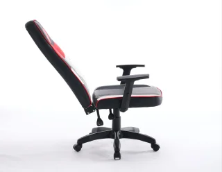 Scaun de Gaming, WF-6049, Negru/Rosu/Alb - imagine 14