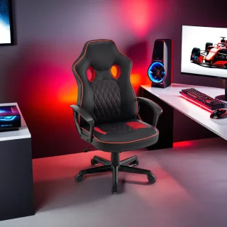 Scaun de gaming, NexaGlide, Red WF-6040 - imagine 2