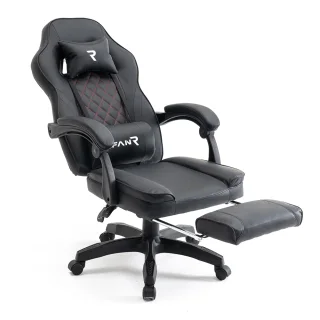 Scaun de gaming, Negru, WF6028 - imagine 3