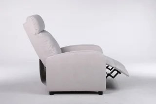 Fotoliu Recliner Premium, Confort Maxim, Design Elegant, Gri - imagine 15