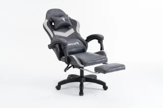 Scaun de gaming, Negru, 606 - imagine 18