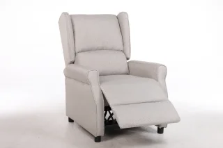 Fotoliu Recliner Premium, Confort Maxim, Design Elegant, Gri - imagine 13