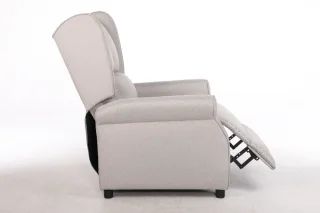 Fotoliu Recliner Premium, Confort Maxim, Design Elegant, Gri - imagine 8